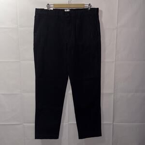 H&M regular fit coupe standard black pants size 36 NWT